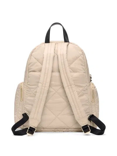 Mz Wallace Madison Quilted Backpack In Neutral