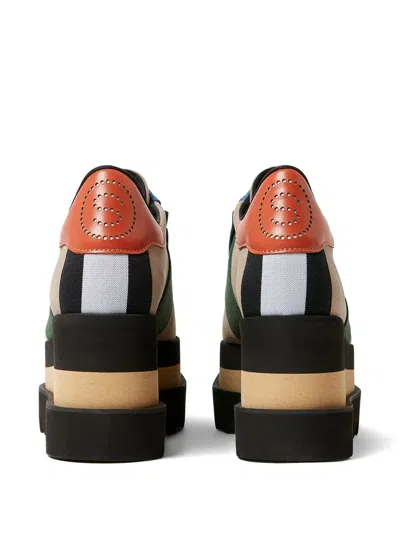 Stella Mccartney Elyse Platform Derby Shoes In Multi
