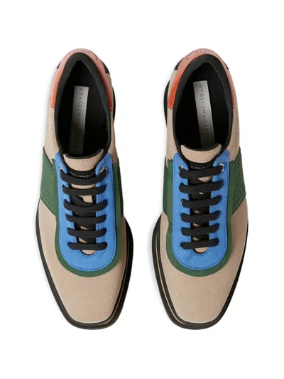 Stella Mccartney Elyse Platform Derby Shoes In Multi