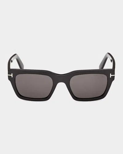 Tom Ford Eyewear Square Frame Sunglasses In Black