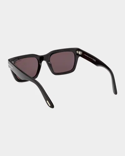 Tom Ford Eyewear Square Frame Sunglasses In Black