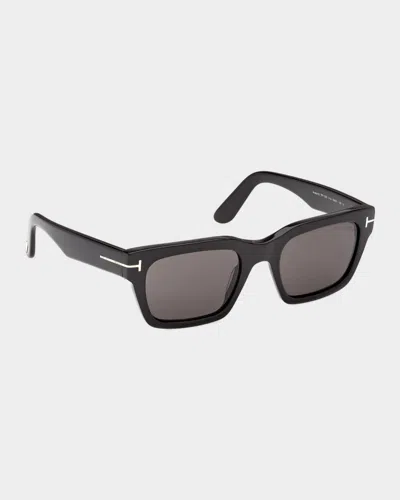 Tom Ford Eyewear Square Frame Sunglasses In Black