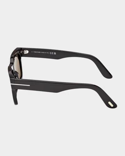 Tom Ford Eyewear Square Frame Sunglasses In Black