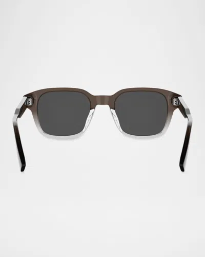 Dior Obliques1i Square-frame Acetate Sunglasses In Black