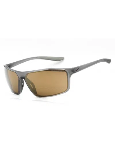 Nike Windstorm Rectangle-frame Sunglasses In Red
