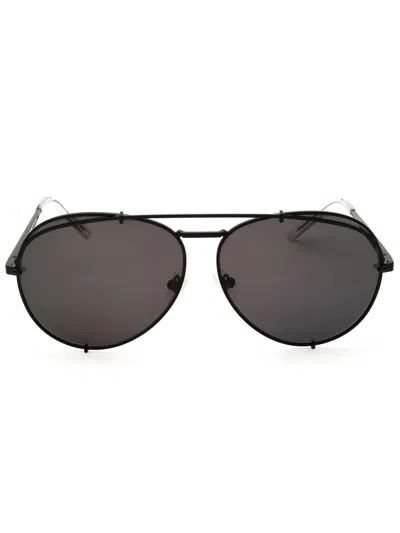 Diff Eyewear Koko Pilot-frame Sunglasses In Black