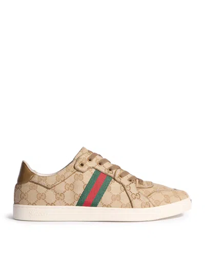 Gucci Stretch Gg Canvas Low-top Sneakers In Multi