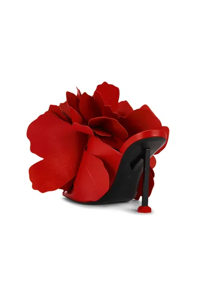 Givenchy Boudoir Rose Mule In Red
