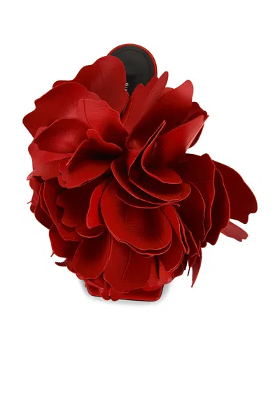 Givenchy Boudoir Rose Mule In Red