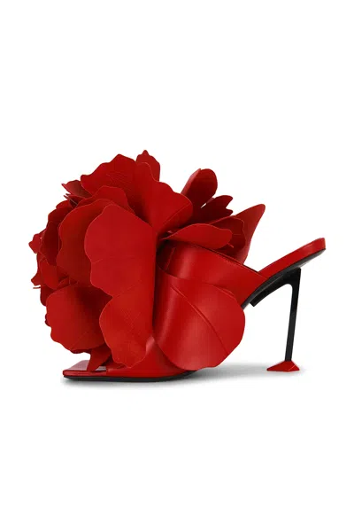 Givenchy Boudoir Rose Mule In Red