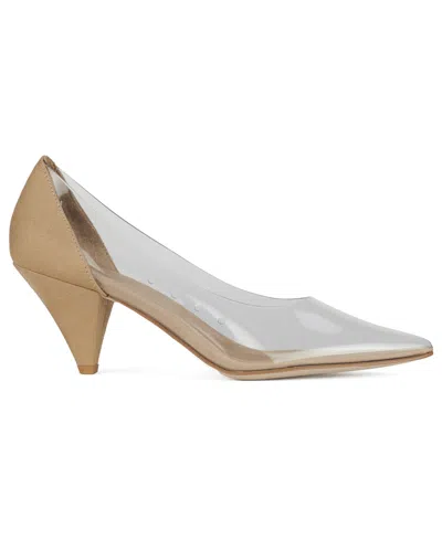 Jeffrey Campbell Graphix Pointed Toe Pump In Brown