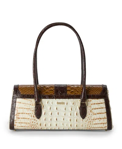 Brahmin Dayan Medium Satchel Handbag In Multi