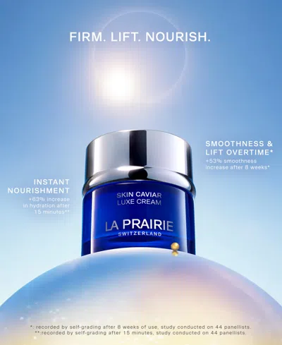 La Prairie Luxe Cream In Transparent
