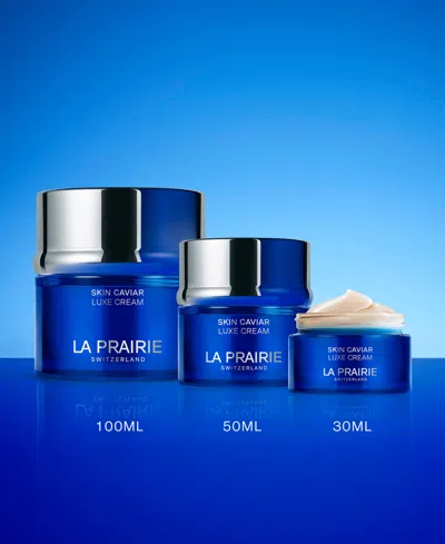 La Prairie Luxe Cream In Transparent