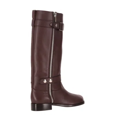 Niccolò Pasqualetti Obliqua Boots In Brown