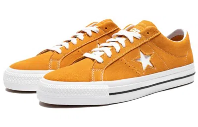 Converse One Star Pro In Orange