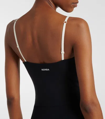 Norba Curve Bodysuit In Multi
