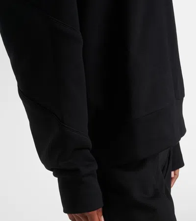 Norba Snug Cotton Sweatshirt In Black
