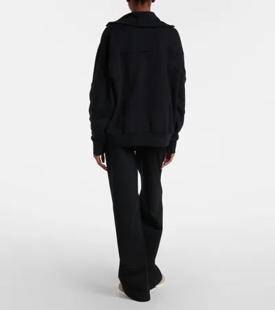 Norba Snug Cotton Sweatshirt In Black