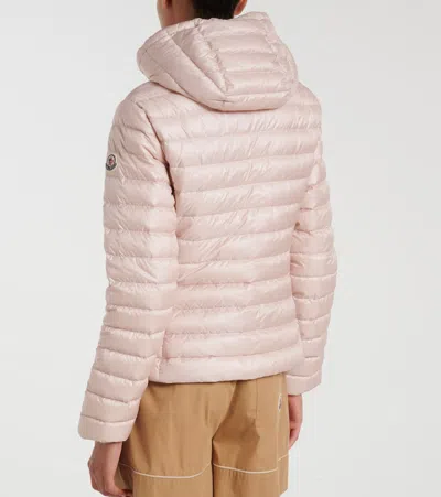 Moncler Igelhood Water-repellent Hooded Down Jacket In Pink
