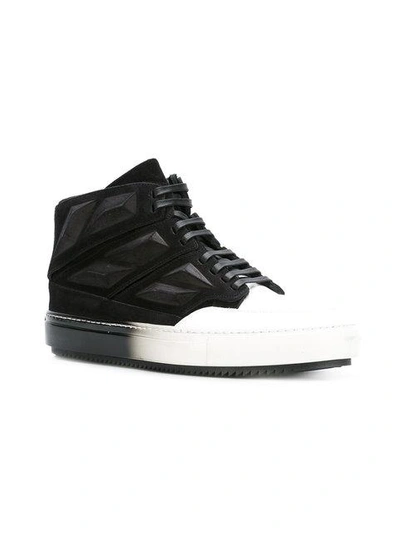 Shop Alejandro Ingelmo Colour Block Hi In Black