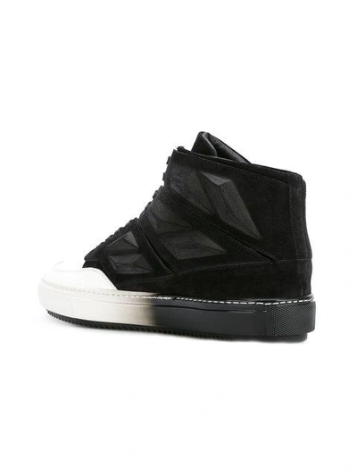 Shop Alejandro Ingelmo Colour Block Hi In Black