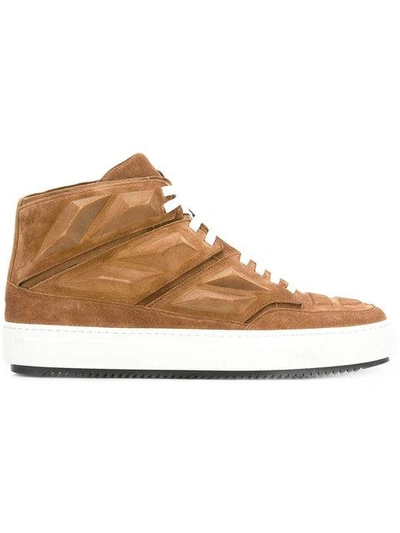 Shop Alejandro Ingelmo Panelled Hi In Brown