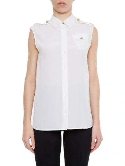 Shop Kenzo Shirt In Blanc|bianco