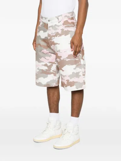 Blue Sky Inn Camo-print Shorts In Multi