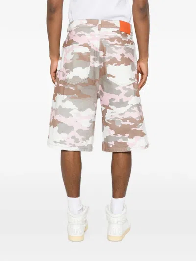 Blue Sky Inn Camo-print Shorts In Multi
