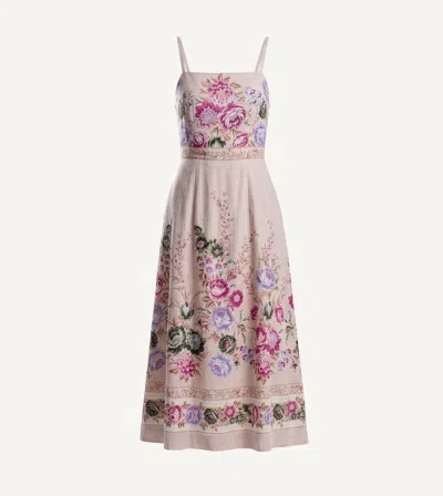Cleobella Trina Ankle Dress In Pink
