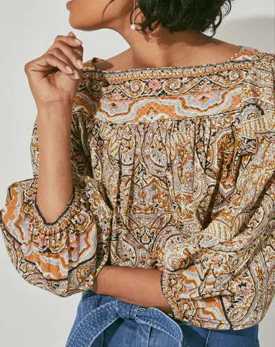 Cleobella Teagan Blouse In Multi