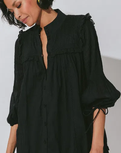 Cleobella Abby Mini Dress In Black