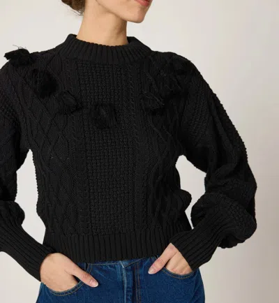Cleobella Bettina Sweater In Black