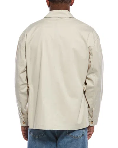Frame Denim Light Multi-pocket Jacket In Brown