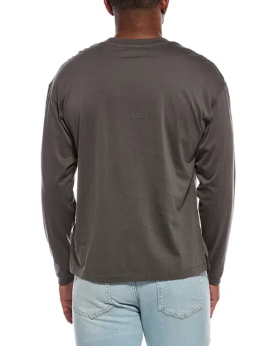 Frame Denim Light T-shirt In Gray