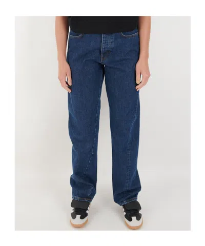 Sunflower Belt Loop Jeans In Blue