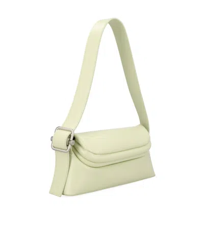 Osoi Folder Brot Rectangular Padded Shoulder Bag In Neutral