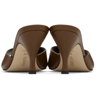 Aeyde Samia Stiletto Mules In Multi