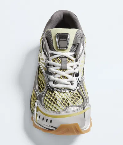 Bottega Veneta Orbit Lace-up Technical Fishnet Sneakers In Multi