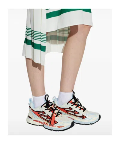 Off-white Be Right Back Mesh Sneakers In Multi
