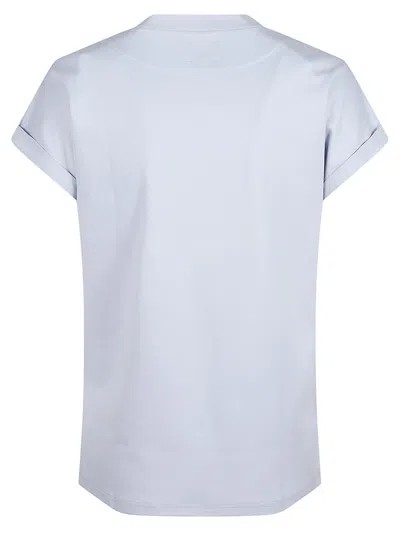 Eleventy Pocket T-shirt In Gray