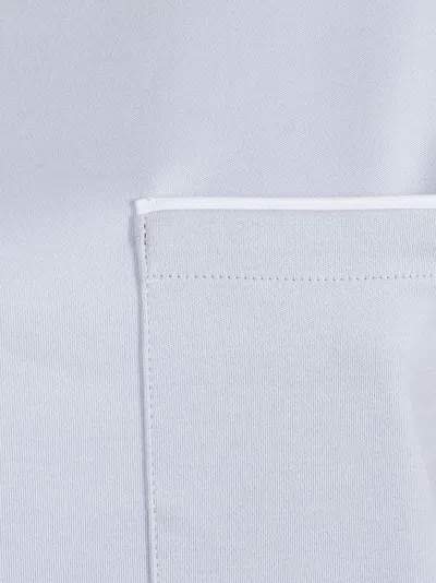 Eleventy Pocket T-shirt In Gray
