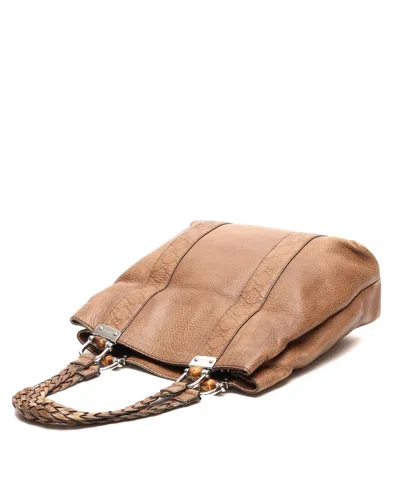 Gucci Ssima Bamboo Tote Bag In Pattern