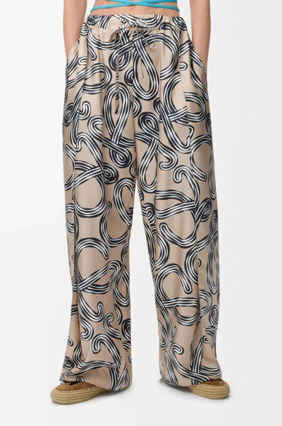 Loewe Drawstring Casual Pants In Multi