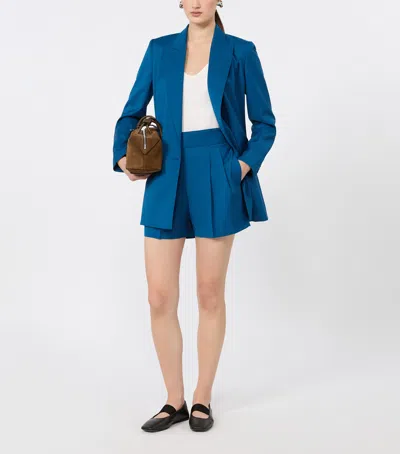 Max Mara Virgin Wool Blazer In Multi