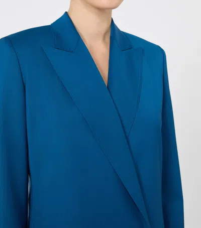Max Mara Virgin Wool Blazer In Multi