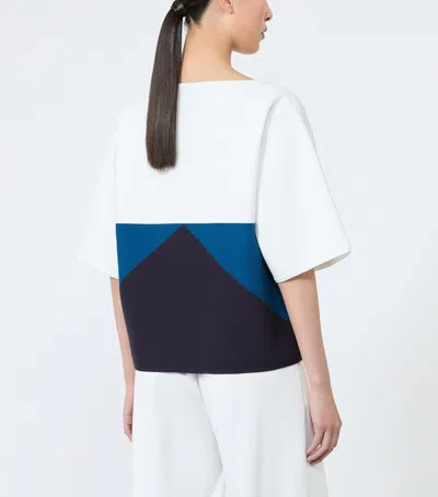 Max Mara Relaxed T-shirt In Blue