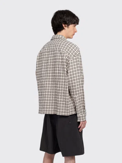 Studio Nicholson Checked-pattern Button-fastening Shirt In Pattern