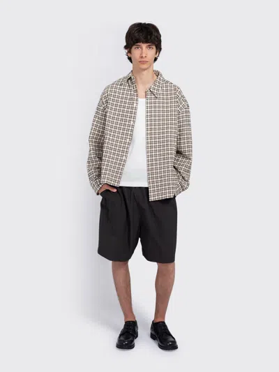 Studio Nicholson Checked-pattern Button-fastening Shirt In Pattern